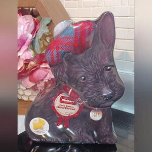 Walkers Shortbread Cookie Tin Scottie Dog Empty